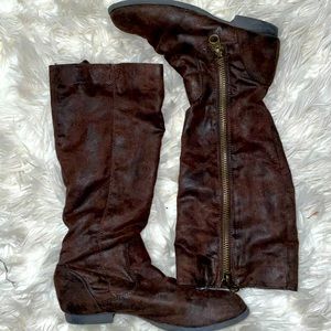 Brown Rider Boots